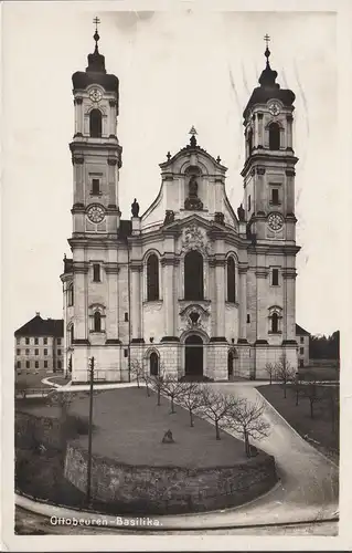 AK Ottobeuren, Basilika, gelaufen 1931