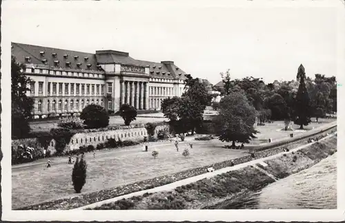 AK Coblence, Kurfürstliches Schloss, Le Palais, Rheinpromenade, inachevé- date 1955