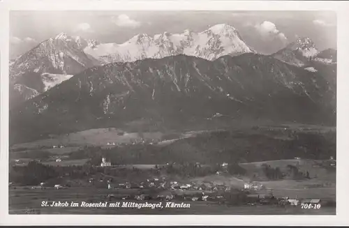 AK Sankt Jakob im Rosental, Panoramaansicht, ungelaufen