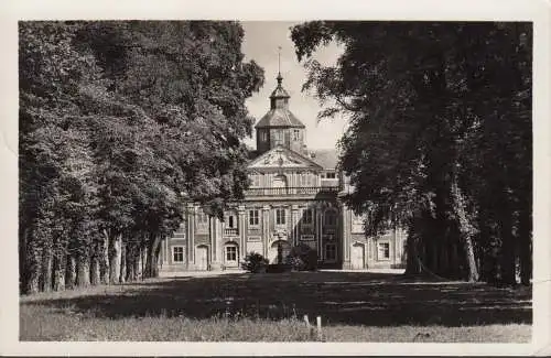 AK Raststatt, Schloß Favorite, Bahnpost, gelaufen 1933