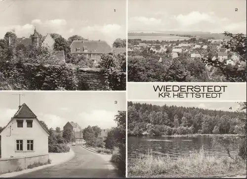 AK Reinstedt, Hauptheim, Healstraße, Oil Grundsteich, couru 1975