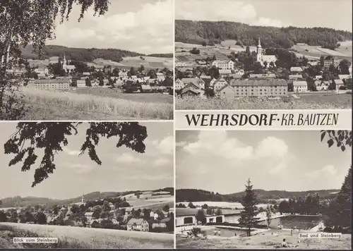 AK Wehrsdorf, piscine, vues de la ville, incursion