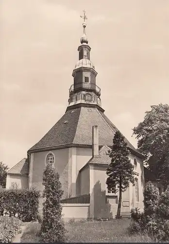 AK Seiffen, Kirche, Spielzeugdorf, ungelaufen