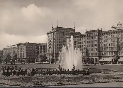 AK Magdeburg, Wilhelm Pieck Allee, gelaufen 1971