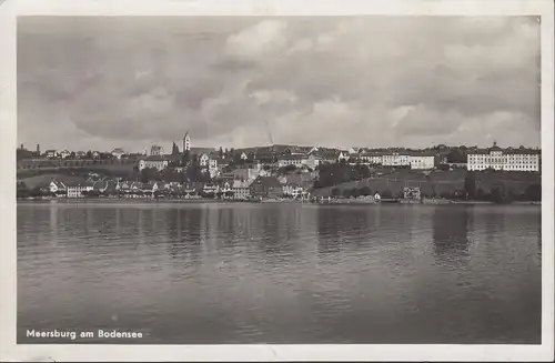 AK Meersburg, Stadtansicht, Kirche, gelaufen 1931