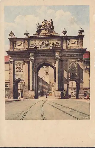 AK Innsbruck, Porte de Triomphe, tramway, incurable