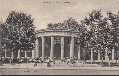 AK Aachen, Elisenbrunnen, Helvetia, ungelaufen