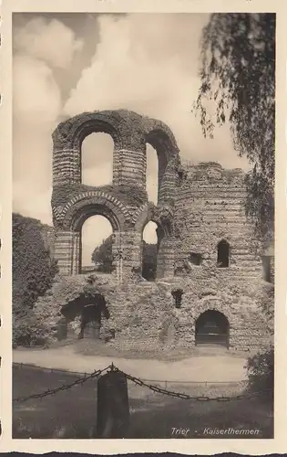 AK Trier, Kaiserthermen, ungelaufen