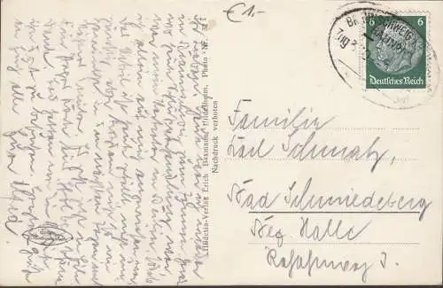 AK Braunschweig, marché de la vieille ville, courrier ferroviaire, couru 193 ?