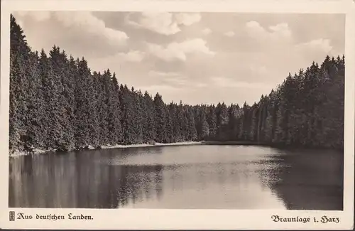 AK Marronlage, étang argenté, De Landen allemand, n° 580, couru 1935