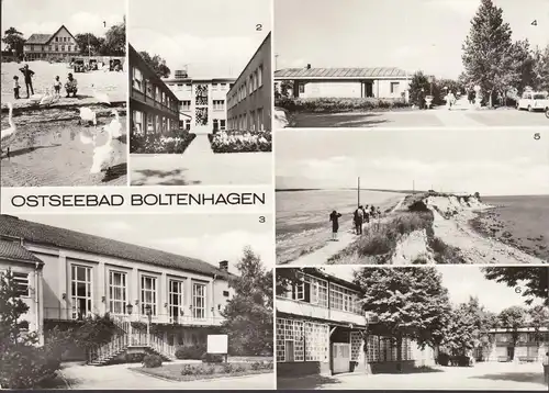 AK Boltenhagen, Blindenkurheim, Muttererholungsheim, Urlauberdorf, gelaufen 1977