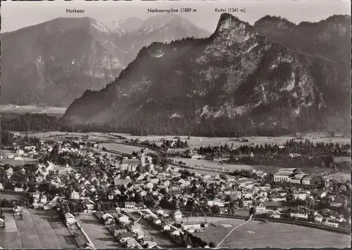 AK Oberammergau, Panoramaansicht, Notkaar, Kofel, ungelaufen