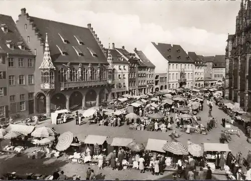 AK Fribourg, marché, stands de marché.