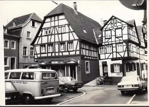 AK Heidelberg, coiffeur Nelson, VW-T1, carte photo