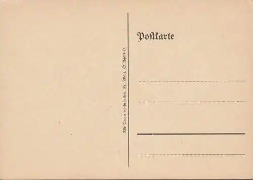 AK Bad Mergentheim, Mergentheimer Spritzverfahren, Friedrich Walz, ungelaufen