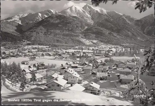 AK Seefeld, Tirol gegen Reitherspitze, gelaufen 1966