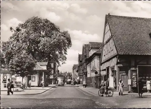AK Neustadt am Rübenberge, Marktstraße, Alte Wache, Ratskeller, Harki Pils, gelaufen 1969