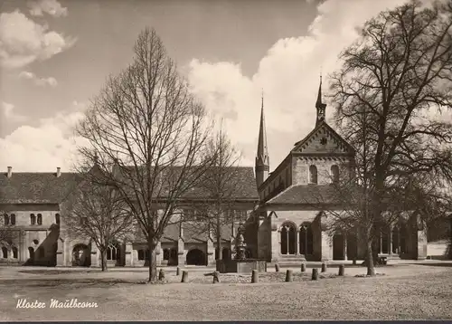 AK Maulbronn, église du couvent, unité de laïcs, non roulée