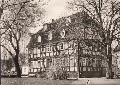 AK Bebra, Rathaus, gelaufen 1978