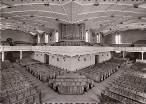 AK Freudenstadt, Stadtkirche, Innenansicht, Orgel, ungelaufen