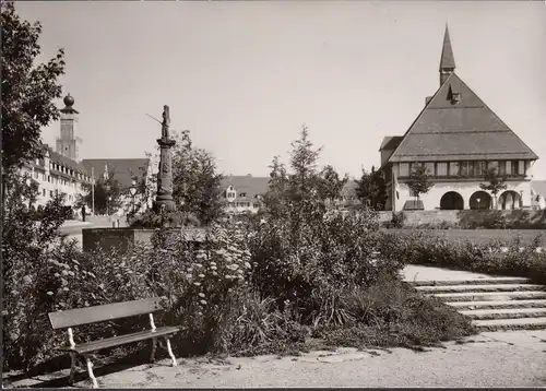 AK ville de joie, église, parc, monument, incurvée