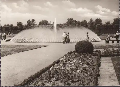 AK Hannover, Glockenfontaine, gelaufen 1960