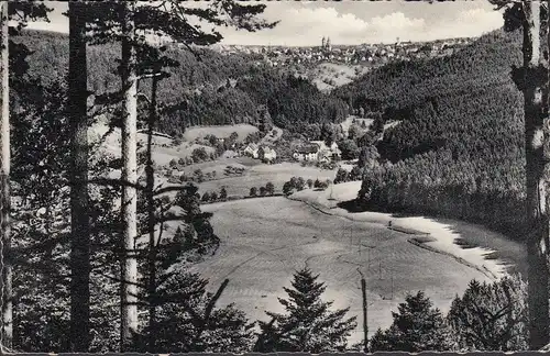 AK Freundenstadt, vue panoramique, couru en 1955