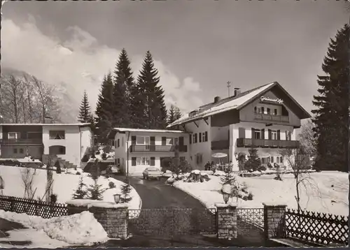 AK Grainau, Hotel Grainauer Hof, gelaufen 1969