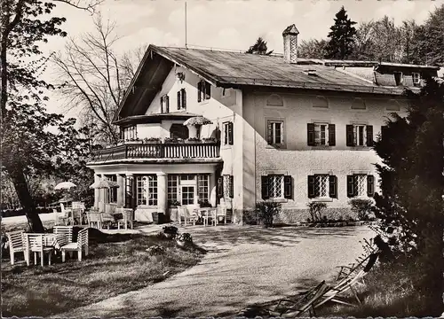 AK Hohenfried-Westerham, Maison de loisirs, Croix-Rouge allemande, incurvée