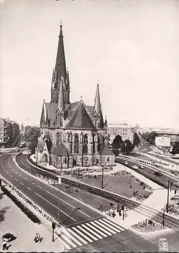AK Berlin, Südstern, Eglise, inachevée- date 1971