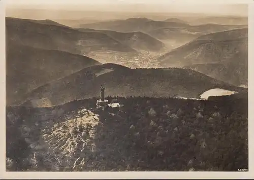 AK Weinbiet, Aussichtsturm, Weinbiethaus der Ortsgruppe Gimmeldingen, ungelaufen