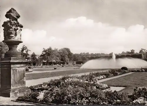 AK Hannover, Glockenbrunnen im Großen Garten, ungelaufen