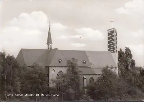 AK Kamen-Methler, St. Marien-Kirche, ungelaufen