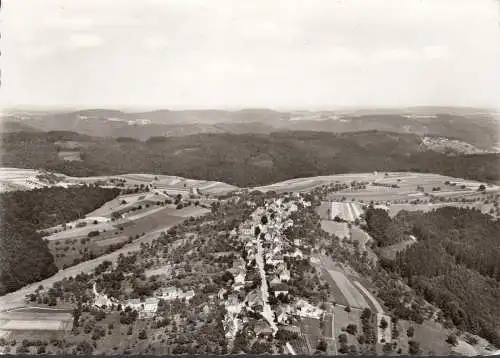 AK Prevorst, Stadtansicht, Fliegeraufnahme, gelaufen 1980