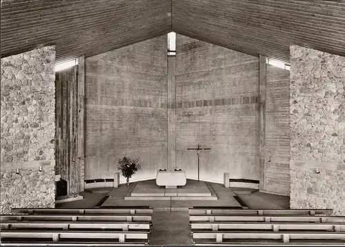 AK Feldberg, église de la Transfiguration du Christ, autel, incurable