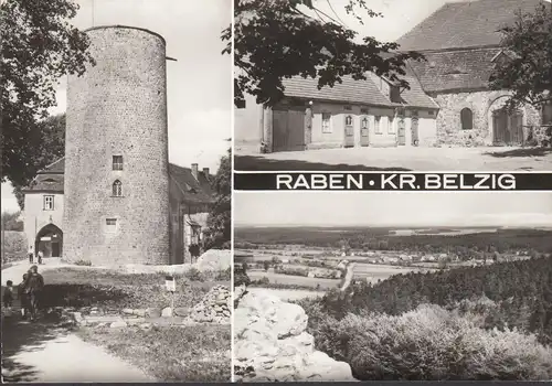 AK Raben, Burg Rabenstein, ungelaufen- datiert 1981