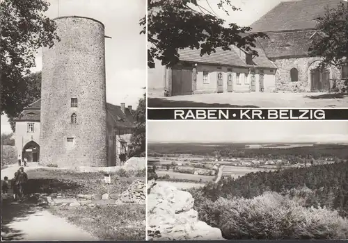 AK Raben, château de Rabeenstein, inachevé- date 1981