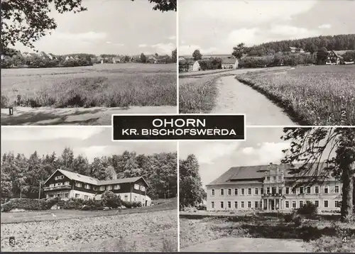 AK Ohorn, Jugendherberge, Pflegeheim, Ortsansichten, gelaufen 1976