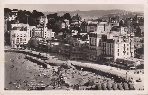 AK Dinard, Le Casino et la Plage, ungelaufen