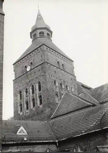 Bildkarte, Sternberg, Kirche, Echt-Foto, Foto Hanisch