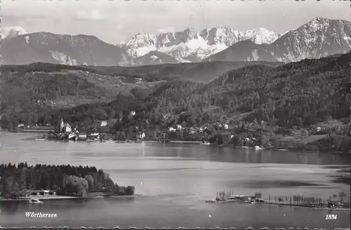 AK Pörtschach, Wörthersee und Umgebung, gelaufen 1956