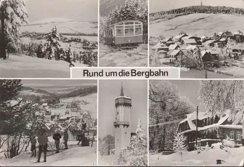 AK Oberweisbach, Cursdorf, Fröbelteich, Maison de loisirs Frida Hockauf, Bergbahn, incurable