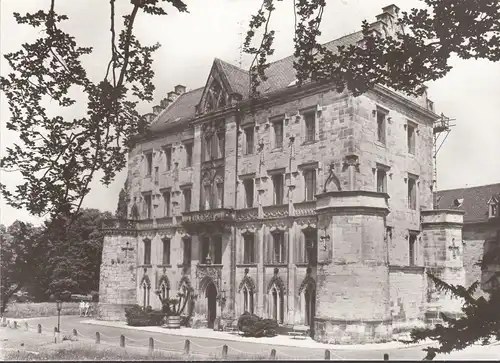 AK Friedrichroda, Schlosshotel Reinhardsbrunn, Haute Maison, inachevée