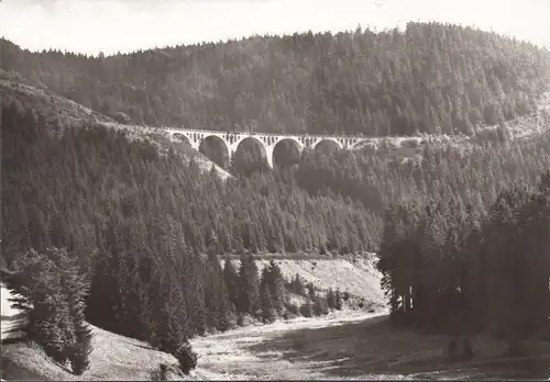 AK Neuhaus am Rennweg, Brücke in der Nassentelle, ungelaufen