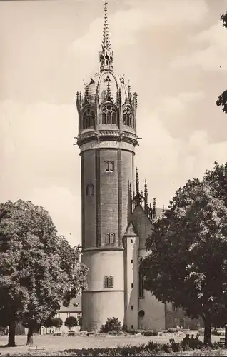 AK Wittenberg, Tour et Château, non roulés