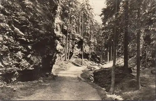 AK Tambach-Dietharz, entrée Marderbach, couru en 1965