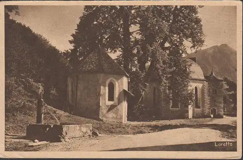 AK Oberstdorf, St.Loretto, incurvé