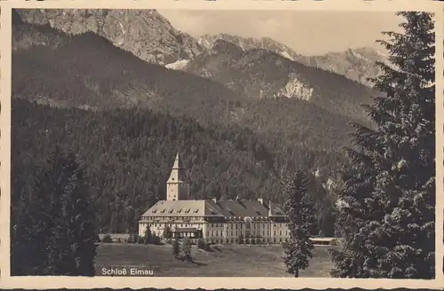 AK Klain, Schloß Elmau, gelaufen 193?