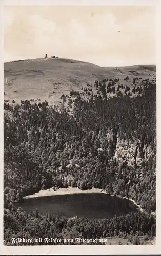 AK Feldberg und Feldsee, Fliegeraufnahme, gelaufen 1937