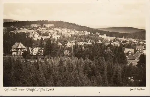 AK Oberhof, vue de la ville, incurvée